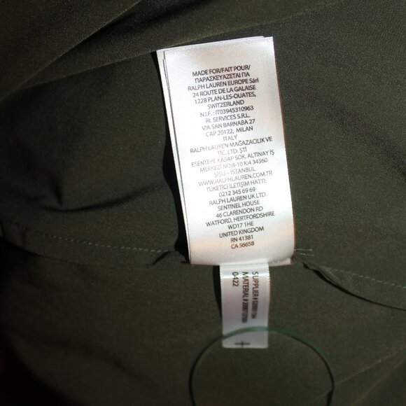 Lauren Ralph Lauren Women's Plus Zebra-Print Georgette Midi Skirt 14W - Picture 7 of 9